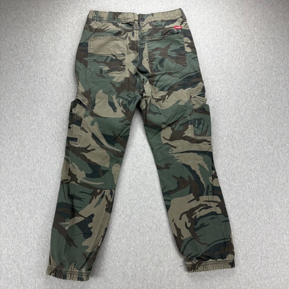 Wrangler Jogger Boys 14 Gamer Camo Cargo Pants Drawstring Waist Elastic Cuffs - Picture 4 of 12